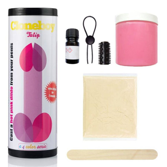 Cloneboy - Dildo tulip - rose intense