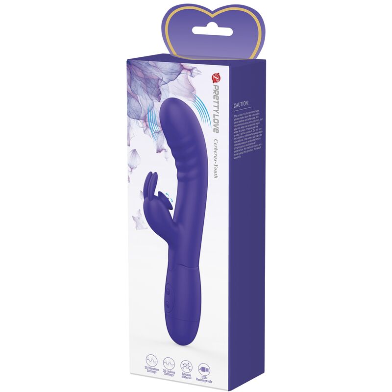 Vibromasseur rabbit "Cerberus"