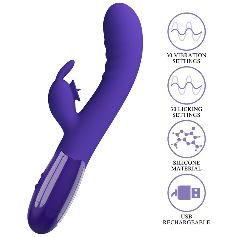 Vibromasseur rabbit "Cerberus"