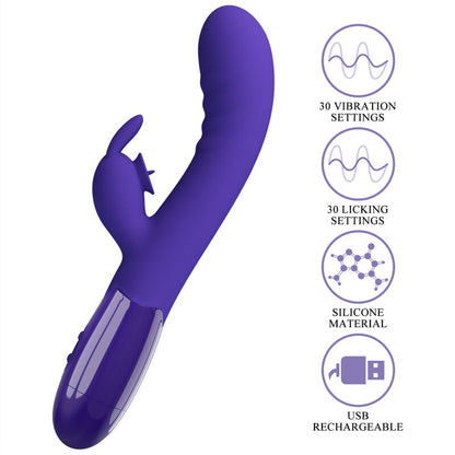 Vibromasseur rabbit "Cerberus"