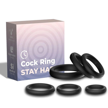 6 Cockrings Stay hay - noir