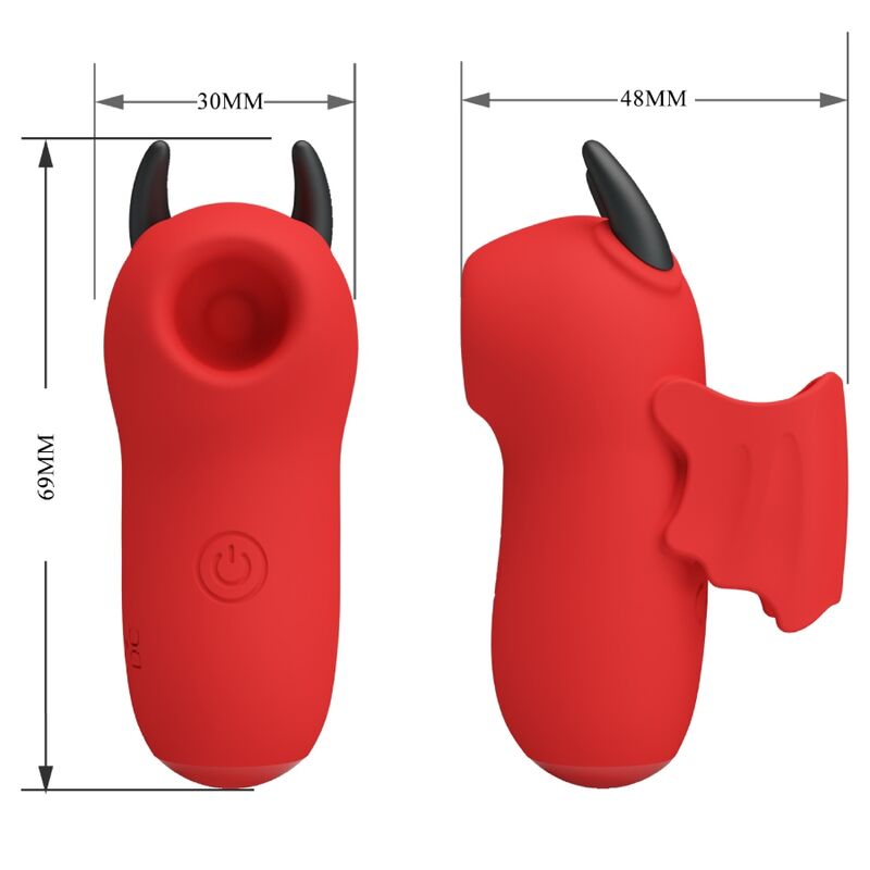 Mini stimulateur clitoridien "Magic diable"