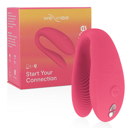 Vibromasseur couple Sync Lite - Rose